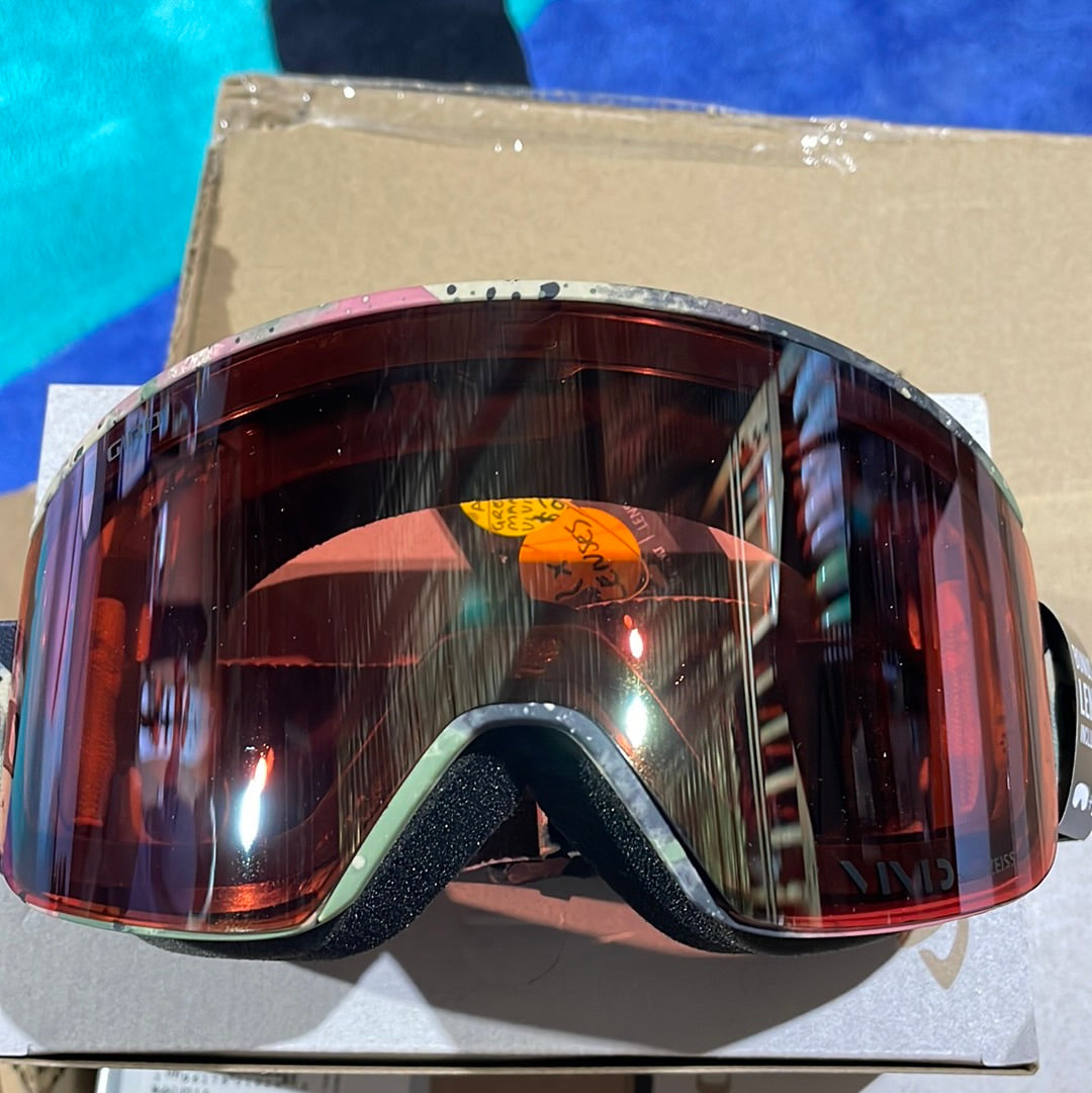 Snow Goggles AXIS GIRO Green Marble, Vivid Petrol/ Vivid Infrared ( 2 x lenses)