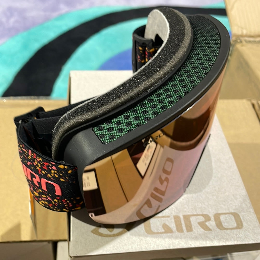 Snow Goggles ELLA GIRO Tigerlily Expedition / Vivid Rose Gold + Infrared ( 2 x lenses)