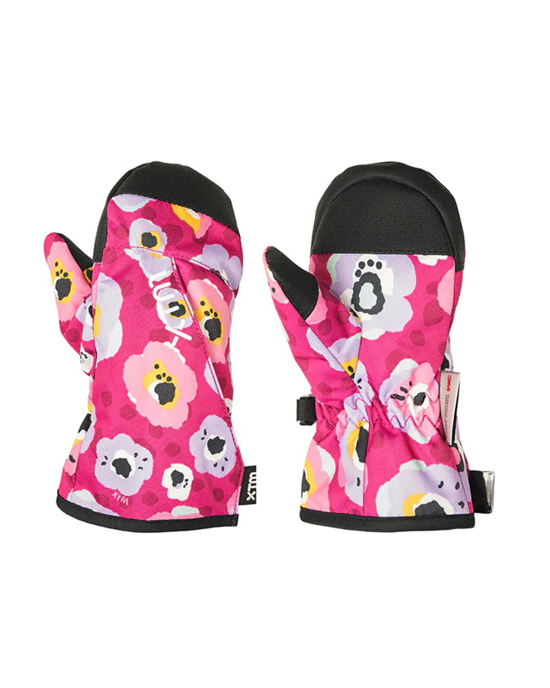 Snow Mitt TOTS II XTM Kids- Fuchsia Poppy 2-4years