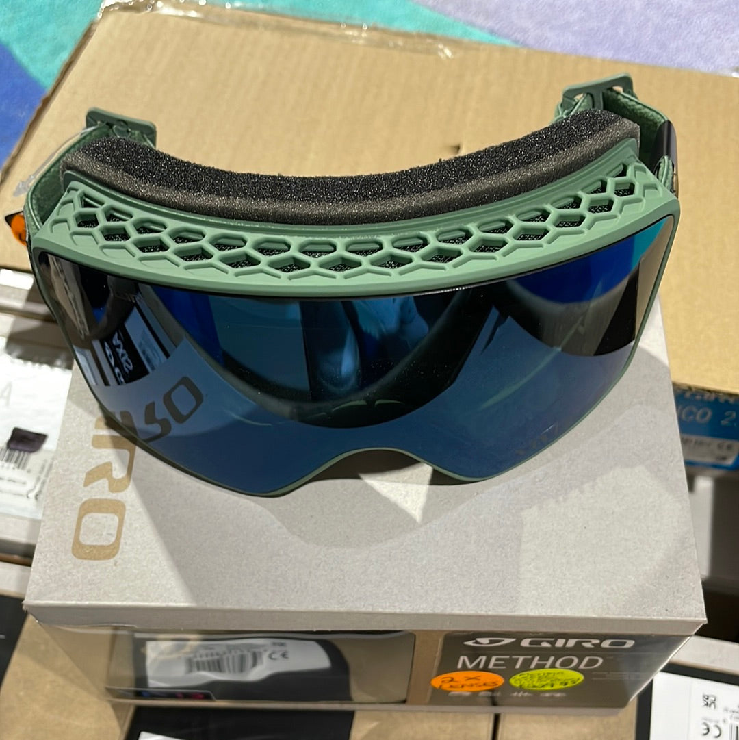 Snow Goggles METHOD GIRO Hedge Green Access / Vivid Envy / Vivid Infrared (2 x lenses))