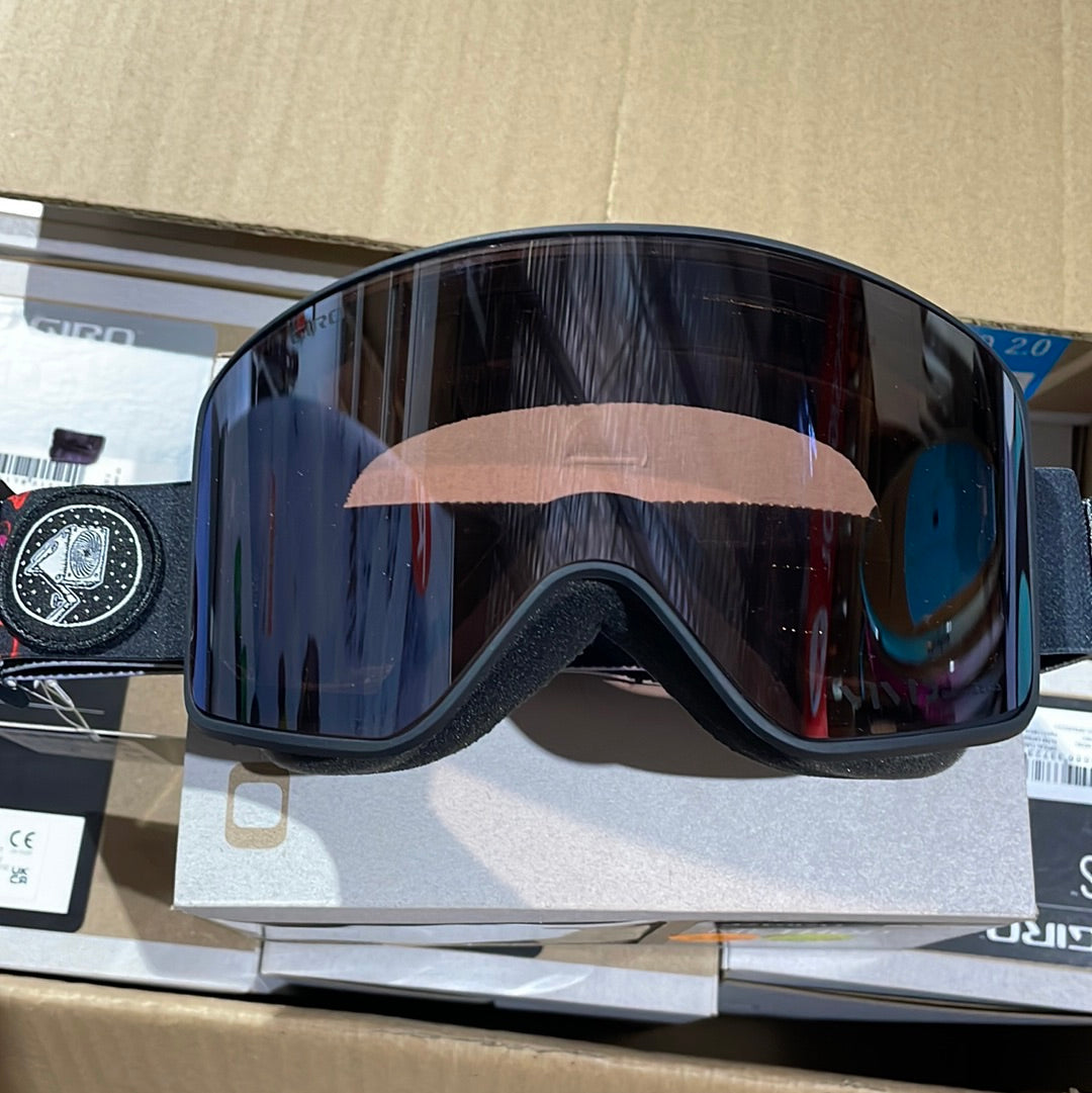 Snow Goggles METHOD GIRO Mad Alchemy / Black Orange Liquid Light /Vivid Onyx / Vivid Smoke (2x lenses))