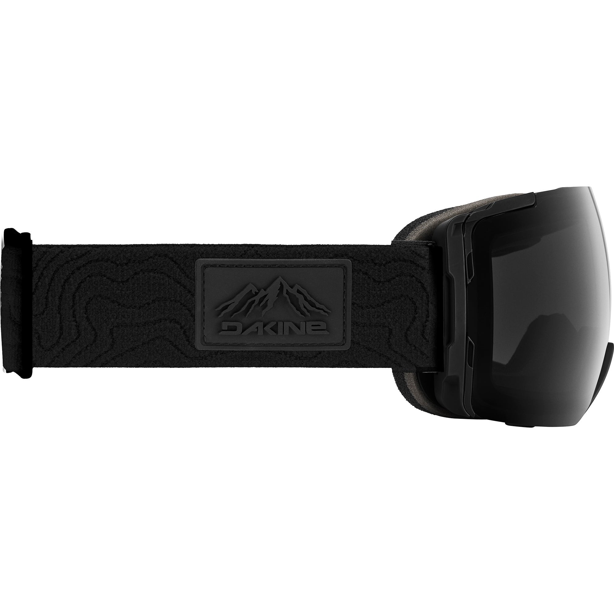 Snow Dakine Domain Snow Goggle Plus Low Bridge- Black/Black/Plus Storm Yellow