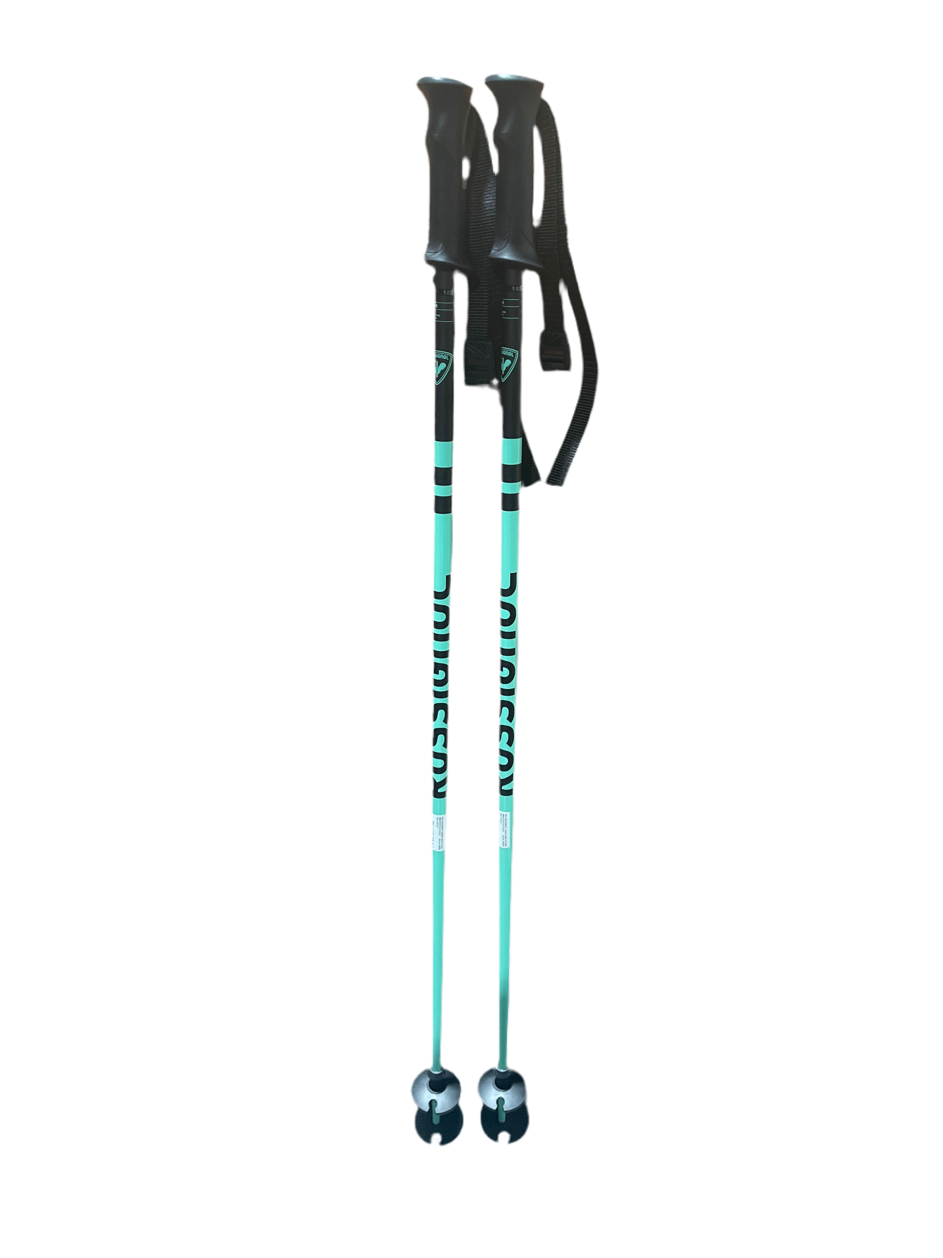 Ski Poles ROSSIGNOL Mint & Black