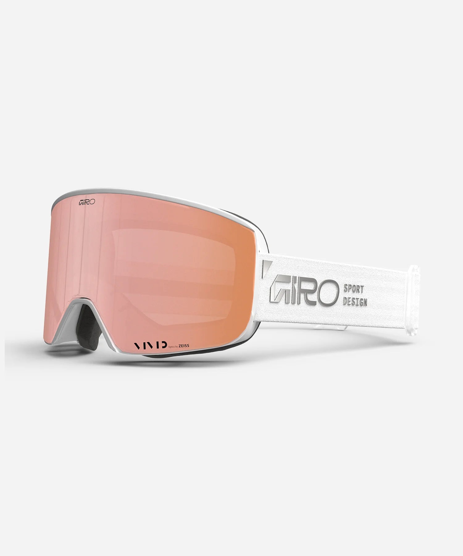 Snow Goggles AXIS GIRO Stacked White / Rose Gold + Vivid Infrared (2 lenses)