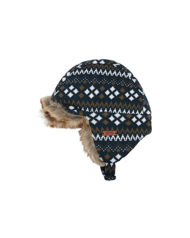 Snow Beanie XTM Snowball Infant Trapper Beanie Winter Hat-Navy