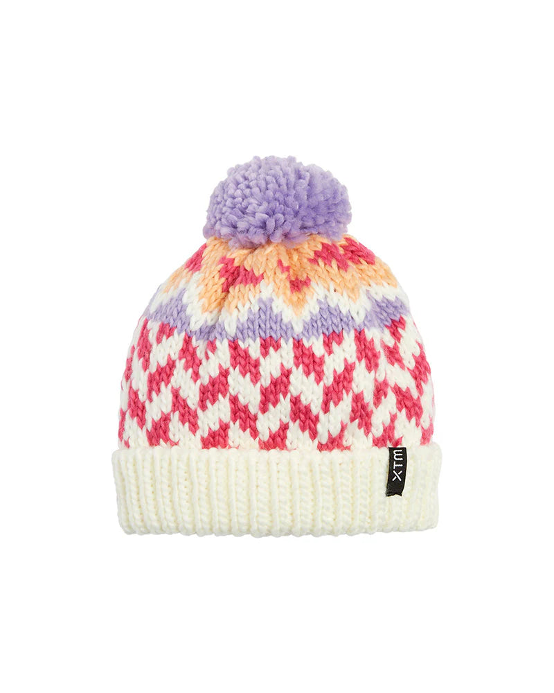 XTM Beanie Glee Kids Pom Pom Fleece-Lined Knitted Beanie