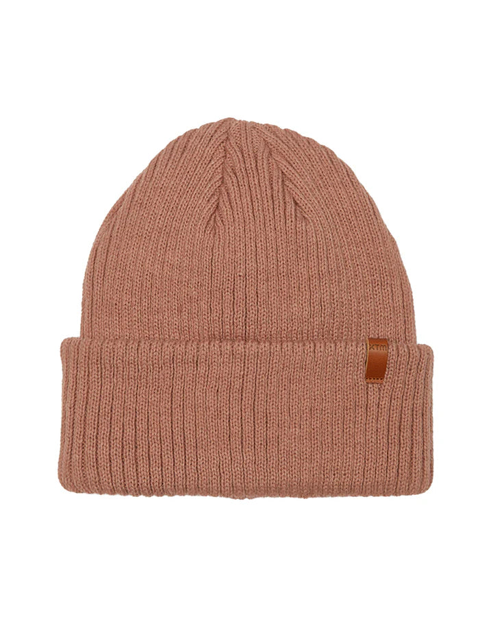 Snow Beanie XTM Ace Knitted Brim Hat Beanie, Grey, Tobacco, Rosewood