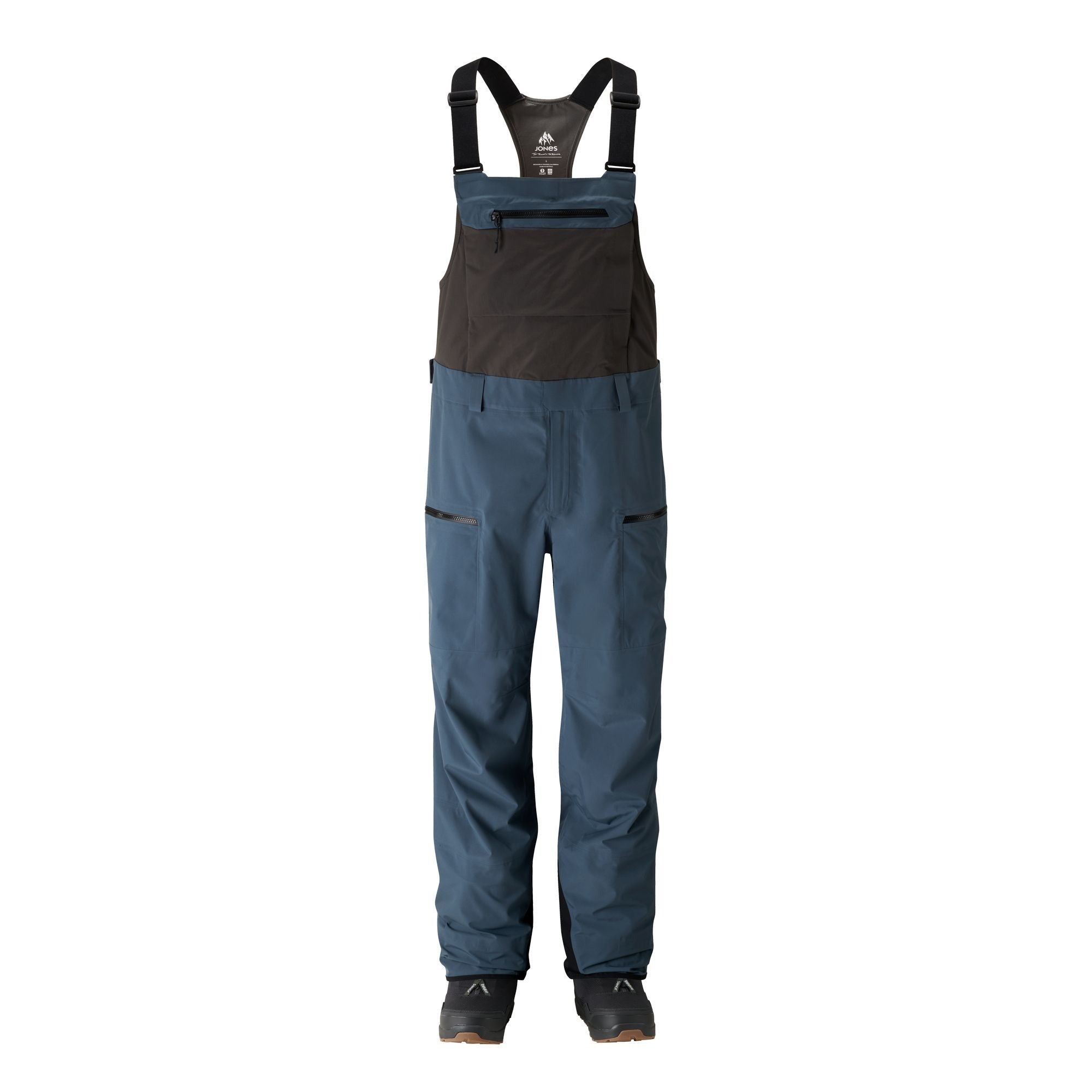JONES Shralpinist Stretch Bib Mens- Ash Blue
