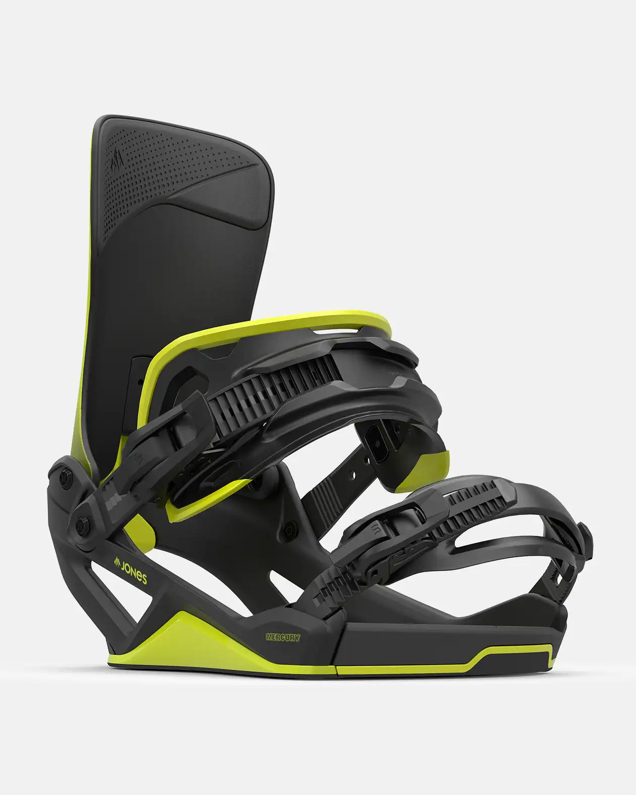 Fase JONES Mercury FASE® Fast Entry Snowboard Bindings-Lime Art, all-terrain freeride