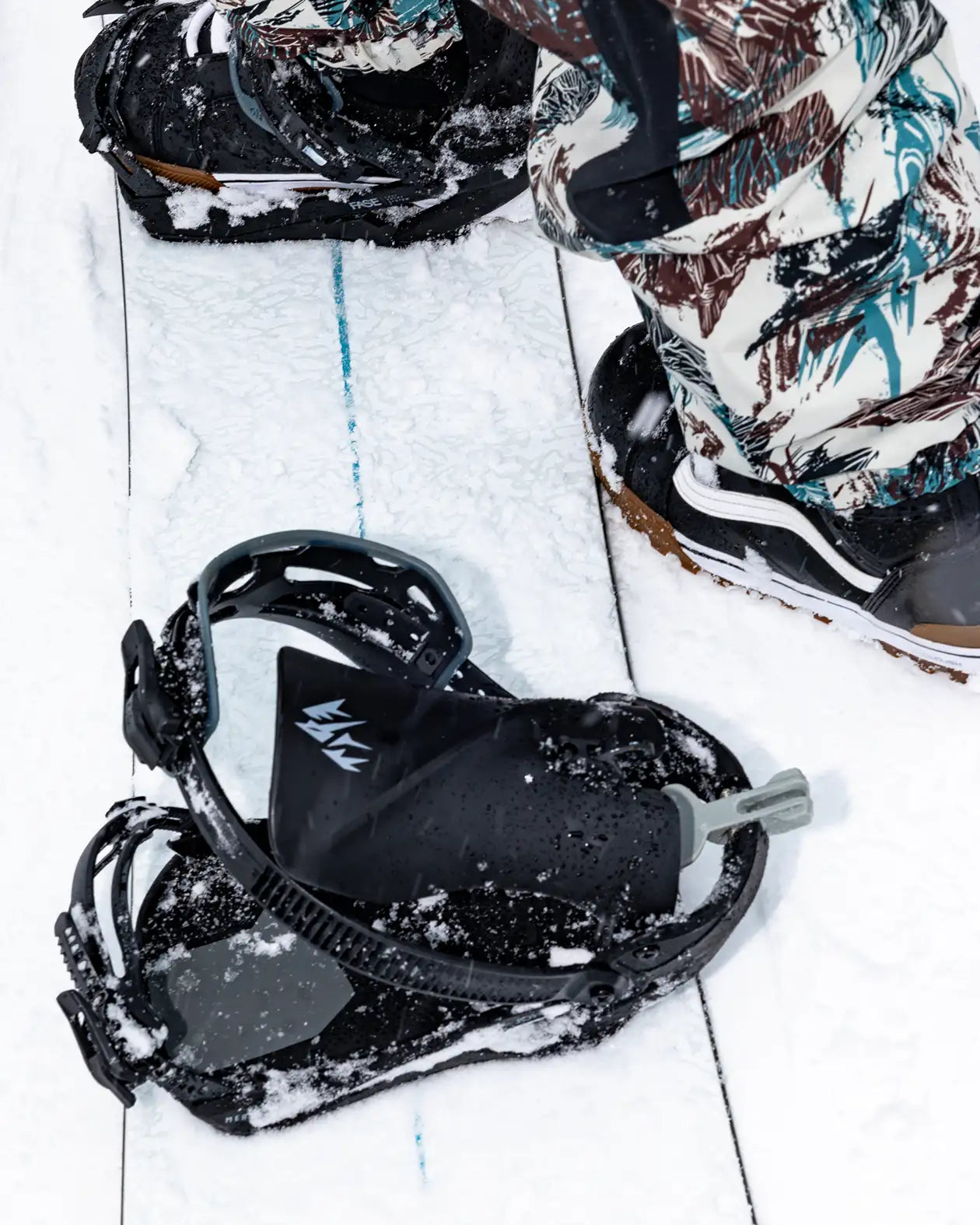 Fase JONES Mercury FASE® Fast Entry Snowboard Bindings-Eclipse Black, all-terrain freeride