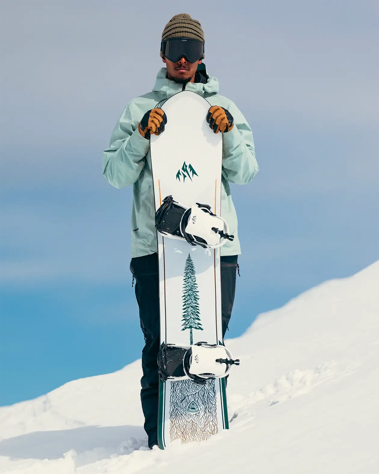 Fase JONES Mercury FASE® Fast Entry Snowboard Bindings- Cloud White, all-terrain freeride