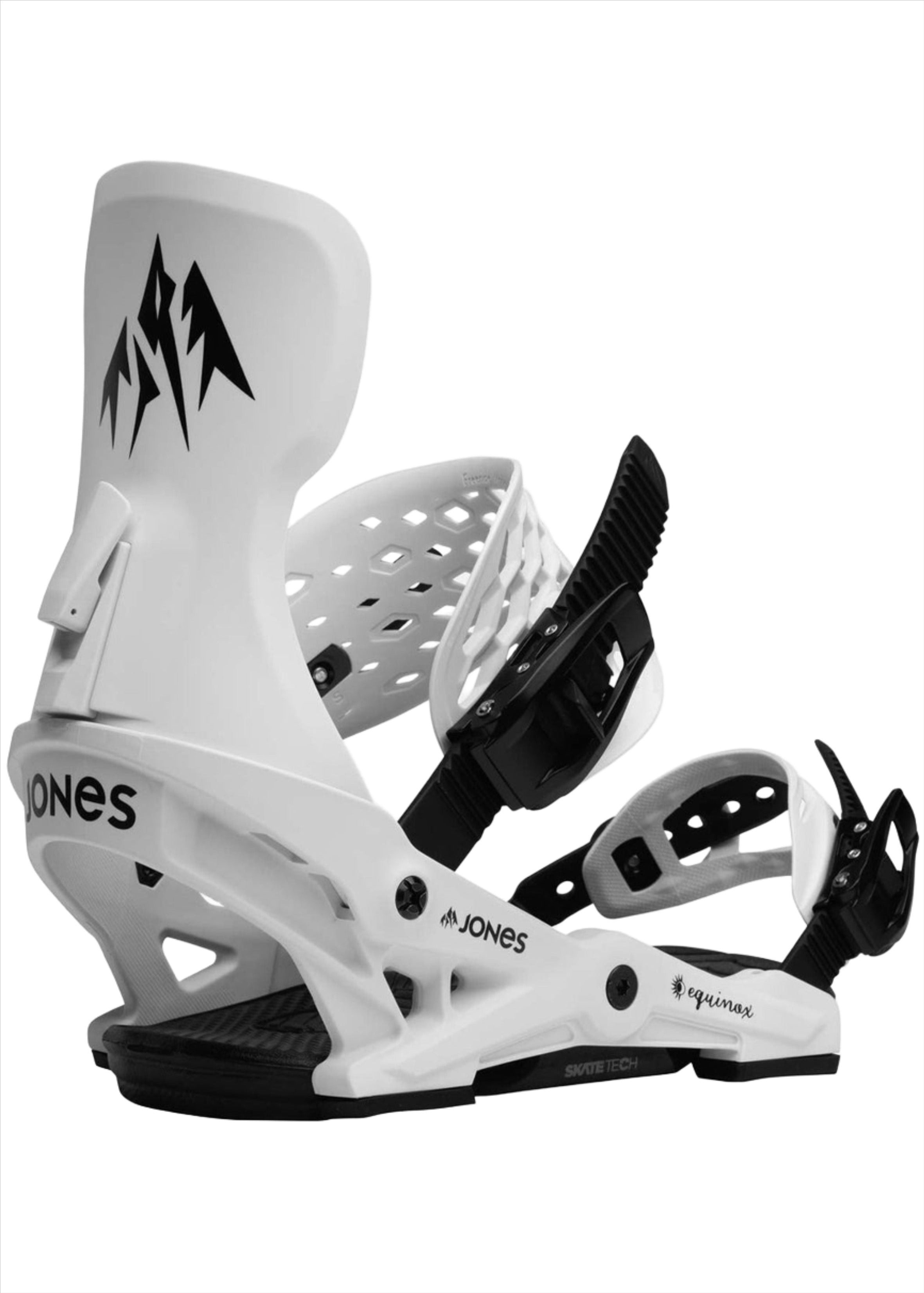 Snowboard Binding JONES EQUINOX - Womens -White Cloud