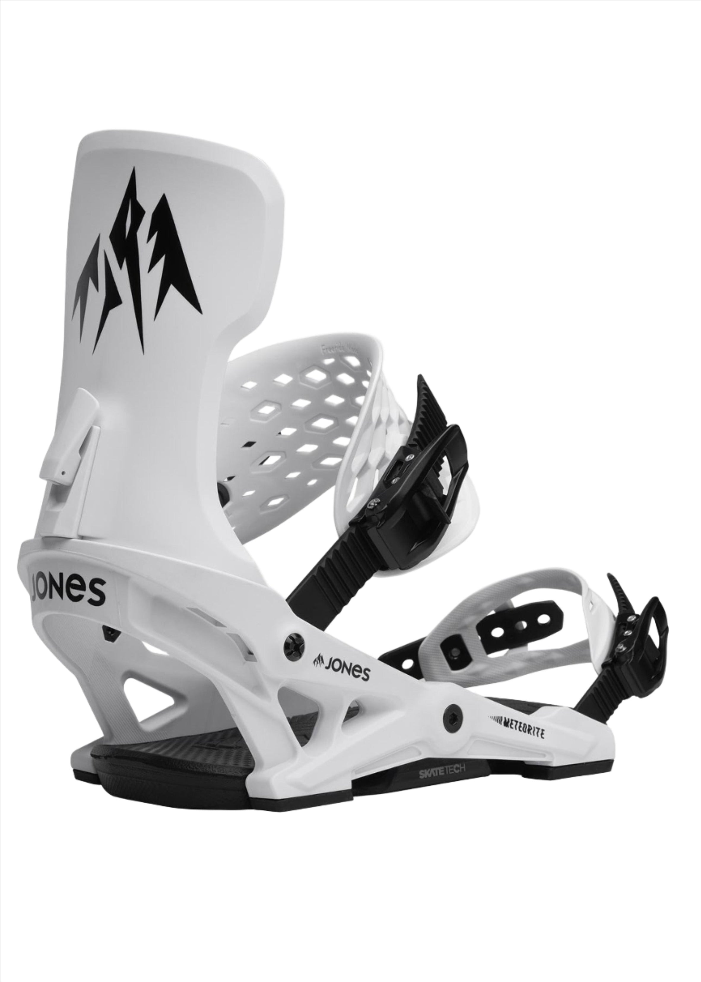 Snowboard Binding JONES METEORITE -Snow White