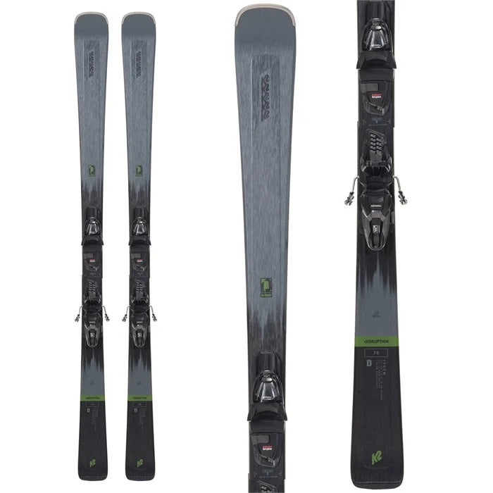 Skis K2 DISRUPTION 76 Skis & Marker Bindings Bundle