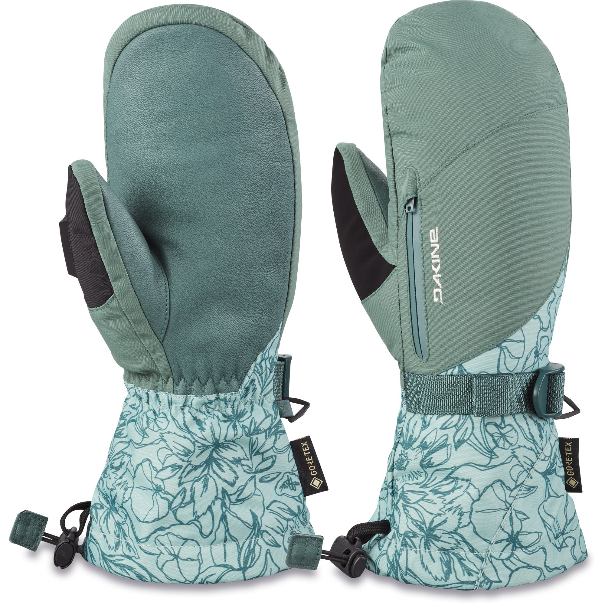 Snow Glove DAKINE Womens Sequoia Gore-Tex Mitt- Poppy Iceberg