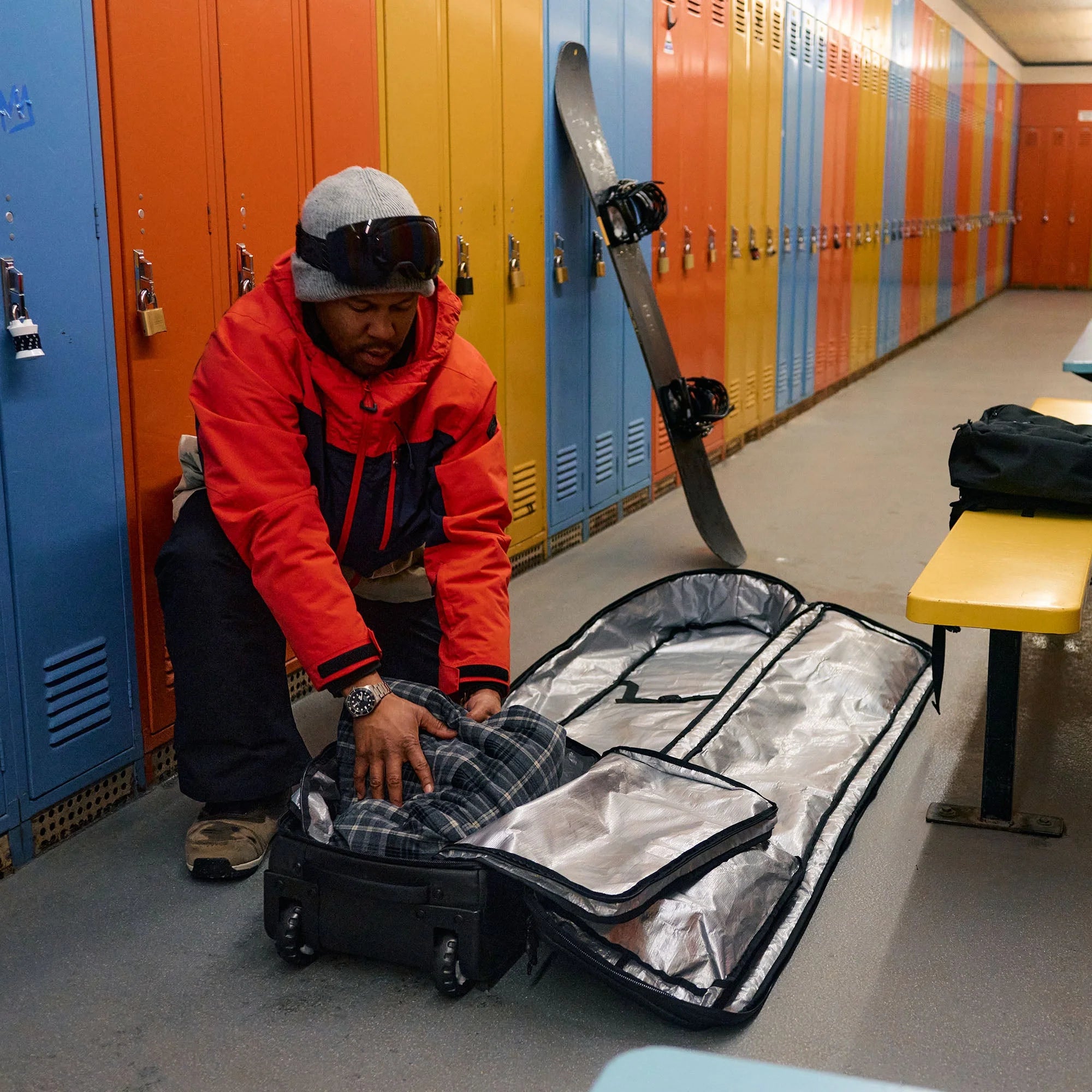 Snowboard Bag Dakine Low Roller Bag- Black 157cm, 165cm, 175cm