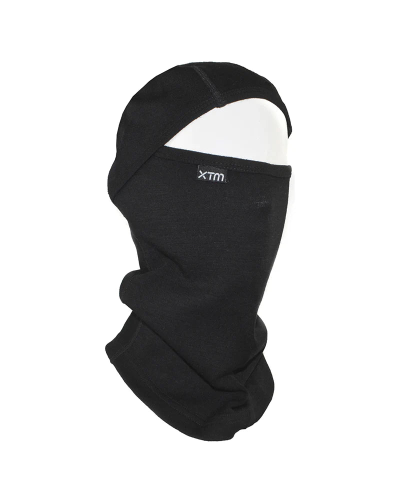 Snow XTM Merino 230 Wool Kids Balaclava- Black