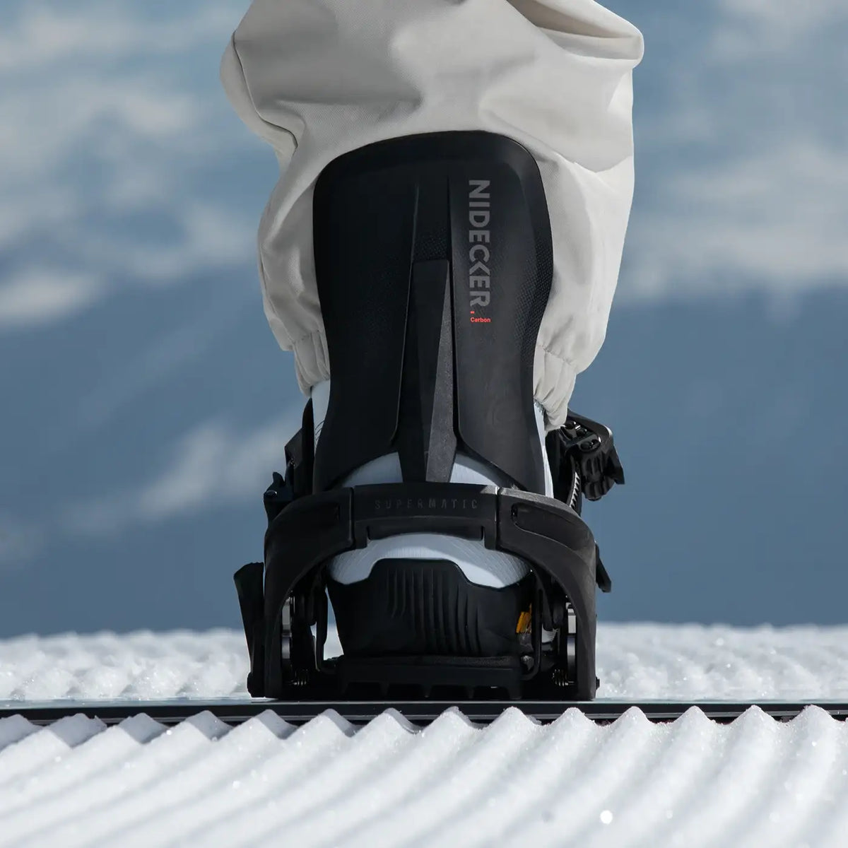 Snowboard Bindings Carbon Supermatic, Pro-Stiff, Responsive 2027