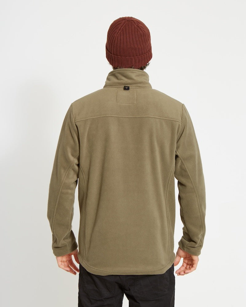 XTM Wanderer II Mens Zip-Up DWR Fleece Jacket - Kalamata