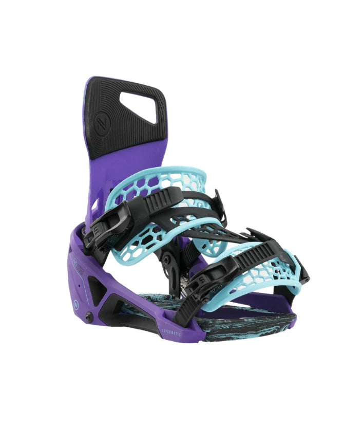 Snowboard Bindings SUPERMATIC Nidecker ,Joker Purple NEW 2026