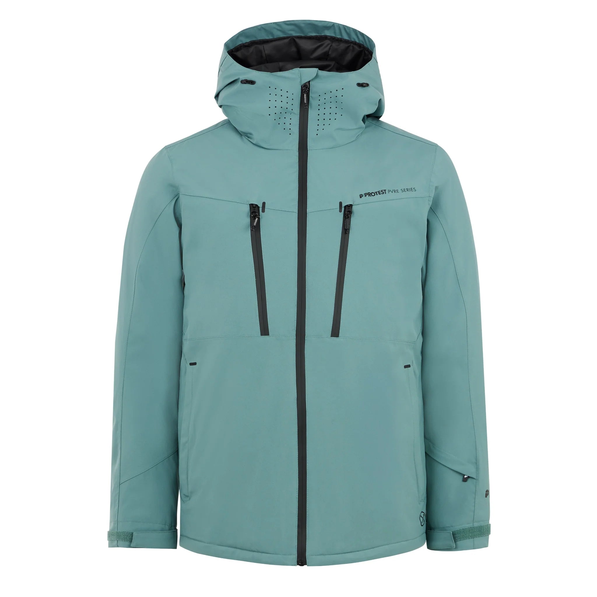 Snow Jacket PROTEST Timo Mens Jacket- Atlantic Green