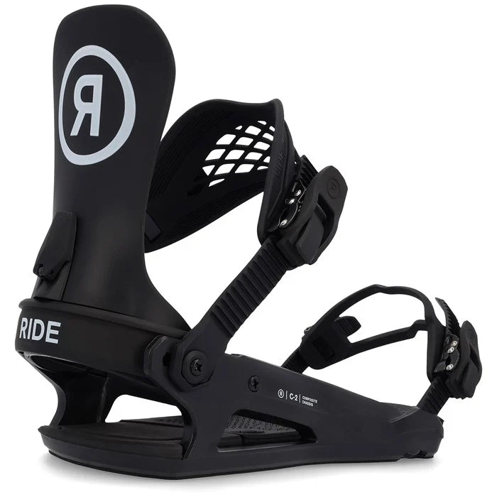 Snowboard Bindings RIDE C-2, Black- 2025