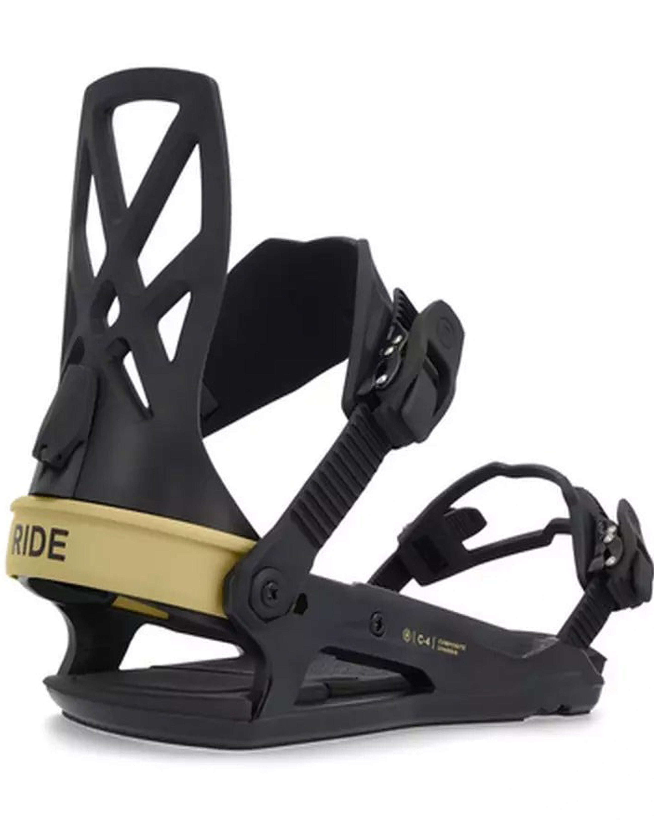 Snowboard Bindings RIDE C-4, Olive