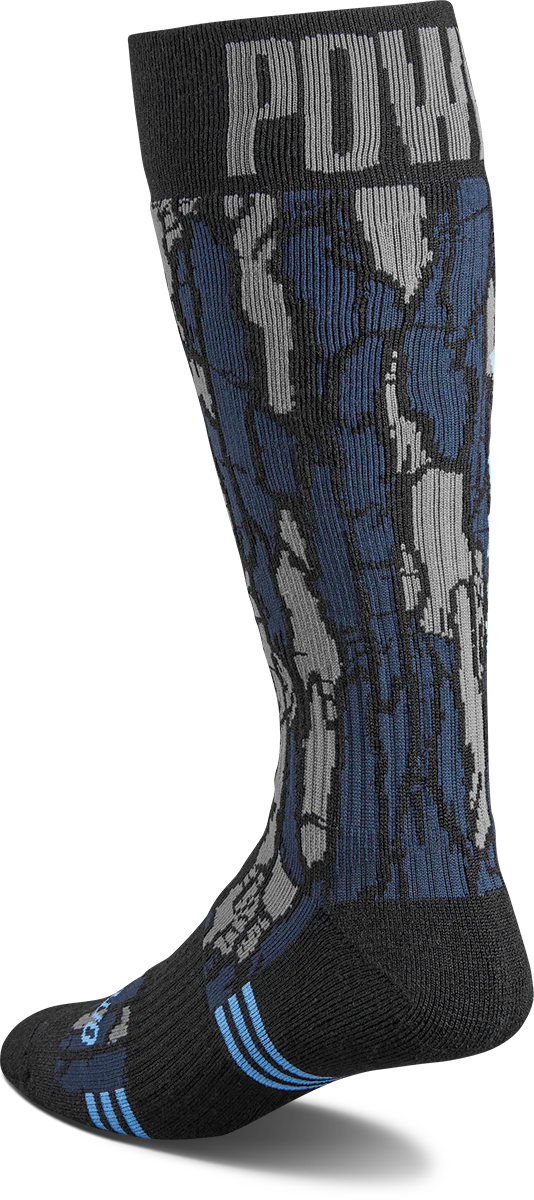Snow Socks THIRTYTWO Signature Merino Mens Socks Blue - 2025