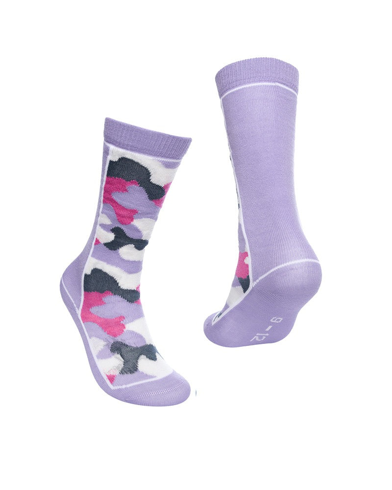XTM Kids Trooper Snow Socks-Lavender Or Pink