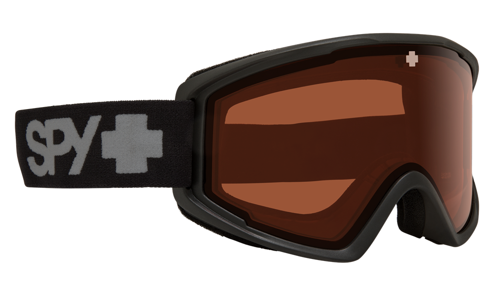 Snow Goggles SPY CRUSHER- Matte Black- HD LL Persimmon