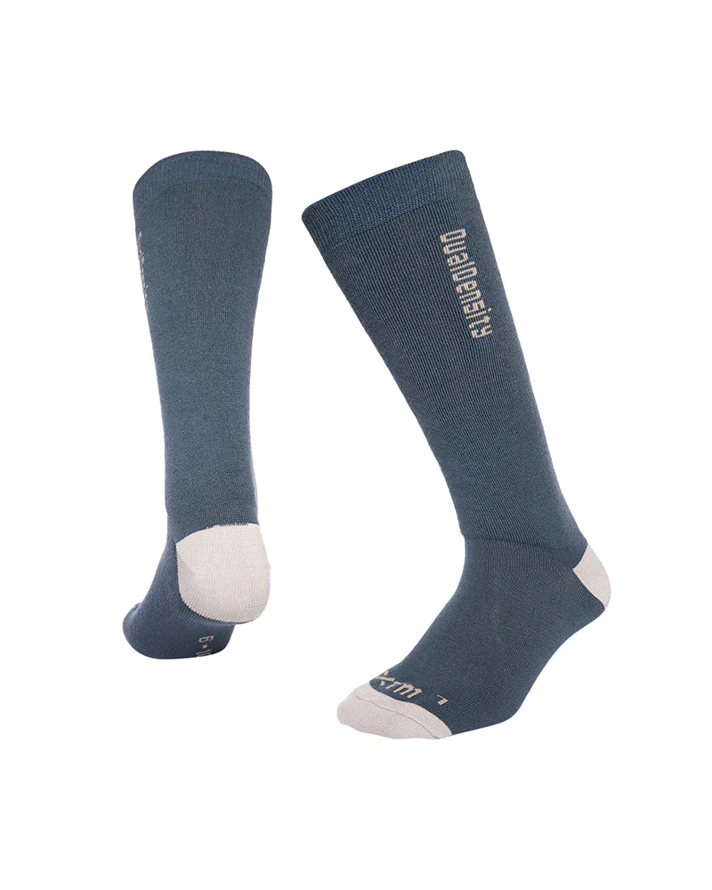Snow Socks XTM Dual Density Merino Wool Blend - Ocean