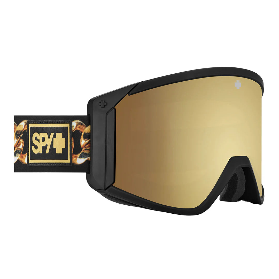 Snow Goggles SPY RAIDER + Club Midnite ML Rose Gold Spectra Mirror (2x lenses)