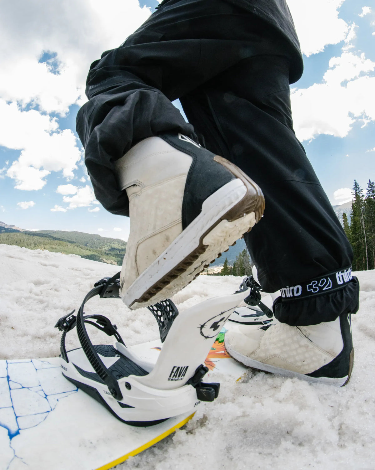 Thitytwo T32M Stevens FASE Bindings- Fava White