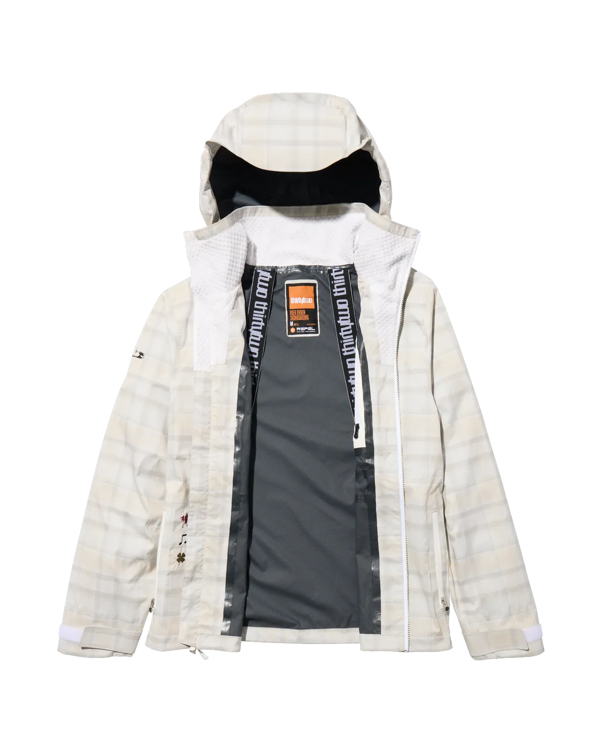 Thirtytwo JIB Unisex Jacket- Black Or off White