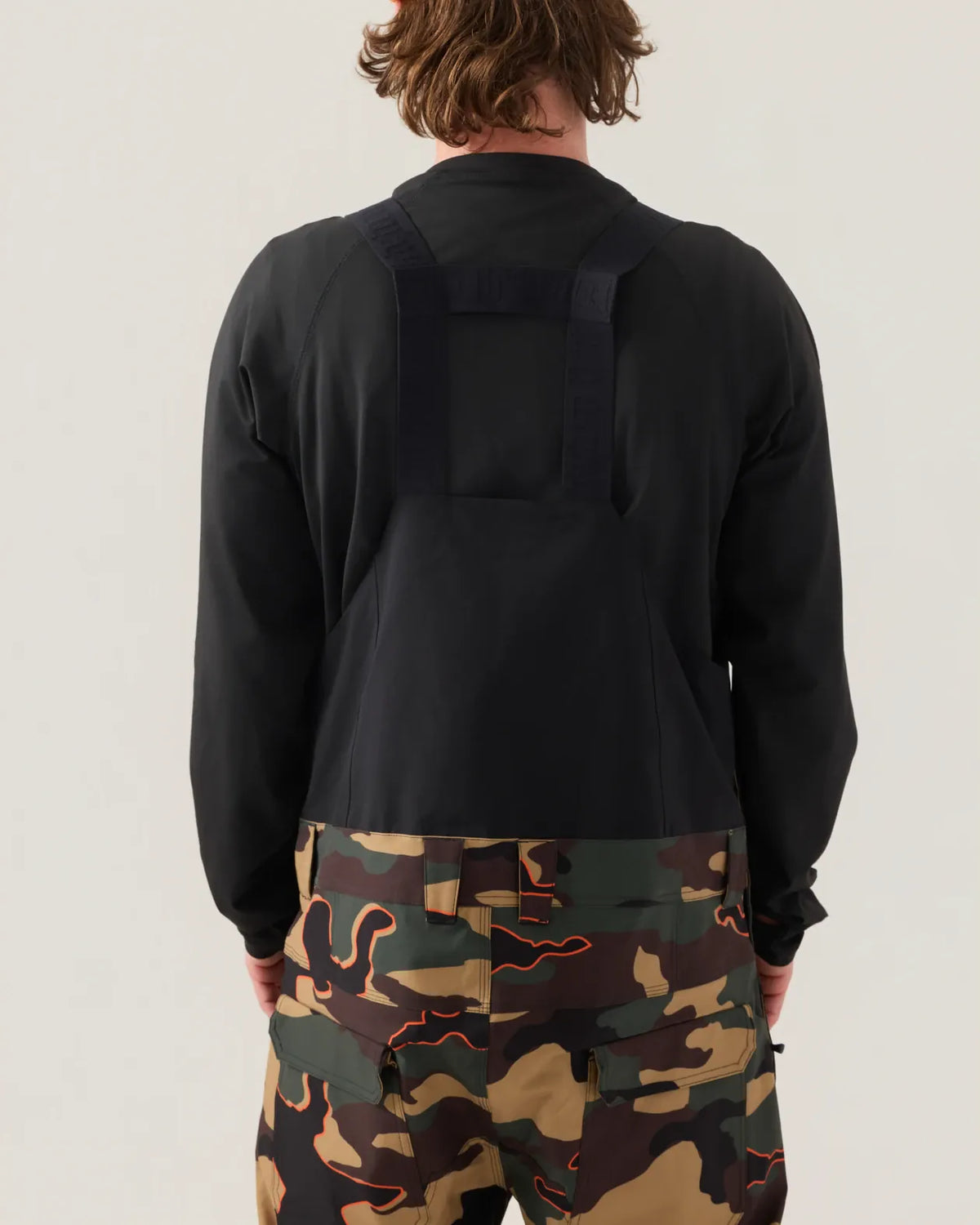 Thirtytwo BASEMENT BIB - Black, Camo, Metal