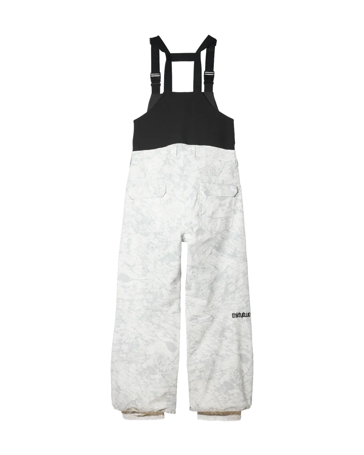 Thirtytwo BASEMENT BIB - Black, Camo, Metal