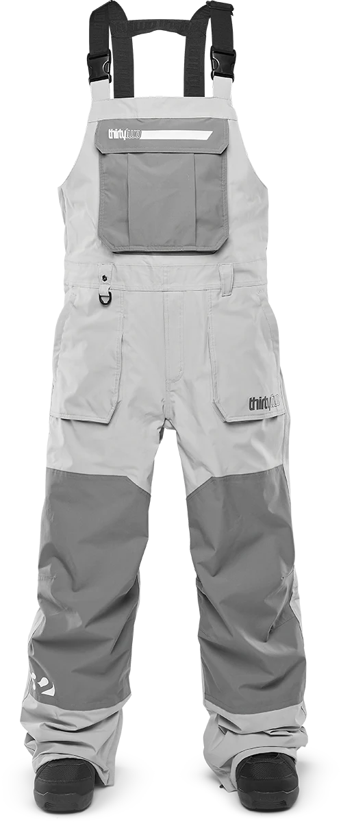 Snow Bib & Brace THIRTYTWO Basement Bib -Charcoal 2025