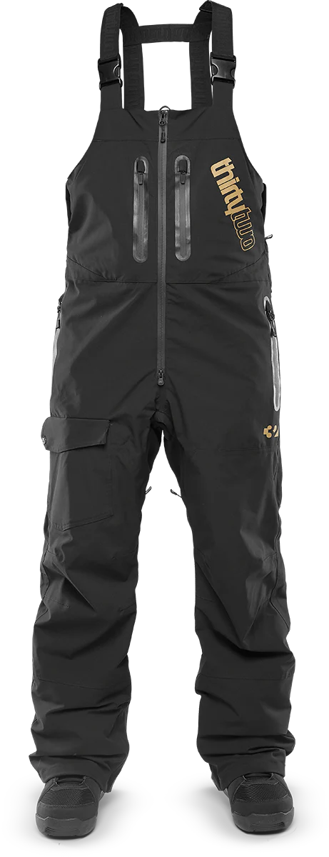 Snow Bib & Brace THIRTYTWO Deep Creek Bib-Black 2025