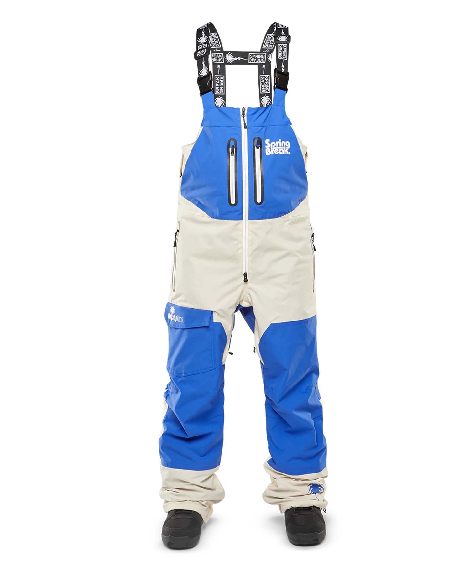 Snow Bib & Brace THIRTYTWO Springbreak Bib -Blue 2025