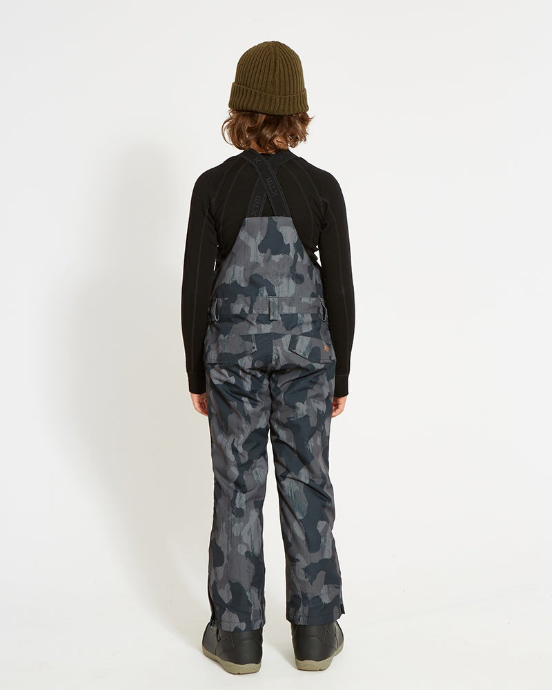 XTM Zeppelin Kids Bib Snow Pant-Dusk Snow Camo