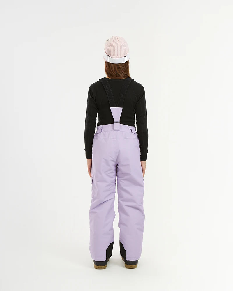 XTM Kids Scoobie II Ski Pant with removable Braces 10-16 years - Black or Lavender