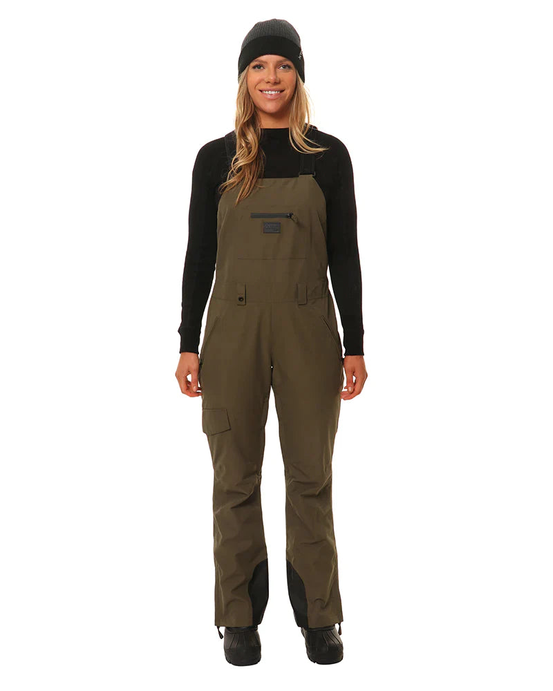 XTM Snow Bib & Brace Harper Ladies Snow Pant - Ivy green
