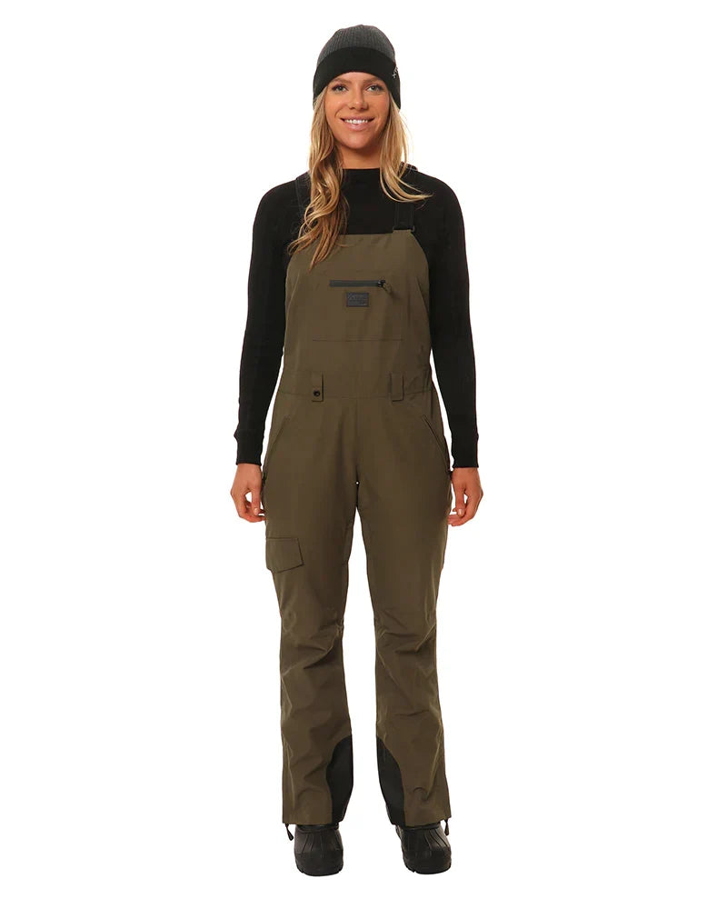 XTM Snow Bib & Brace Harper Ladies -Sage, Ivy Green, Leaf