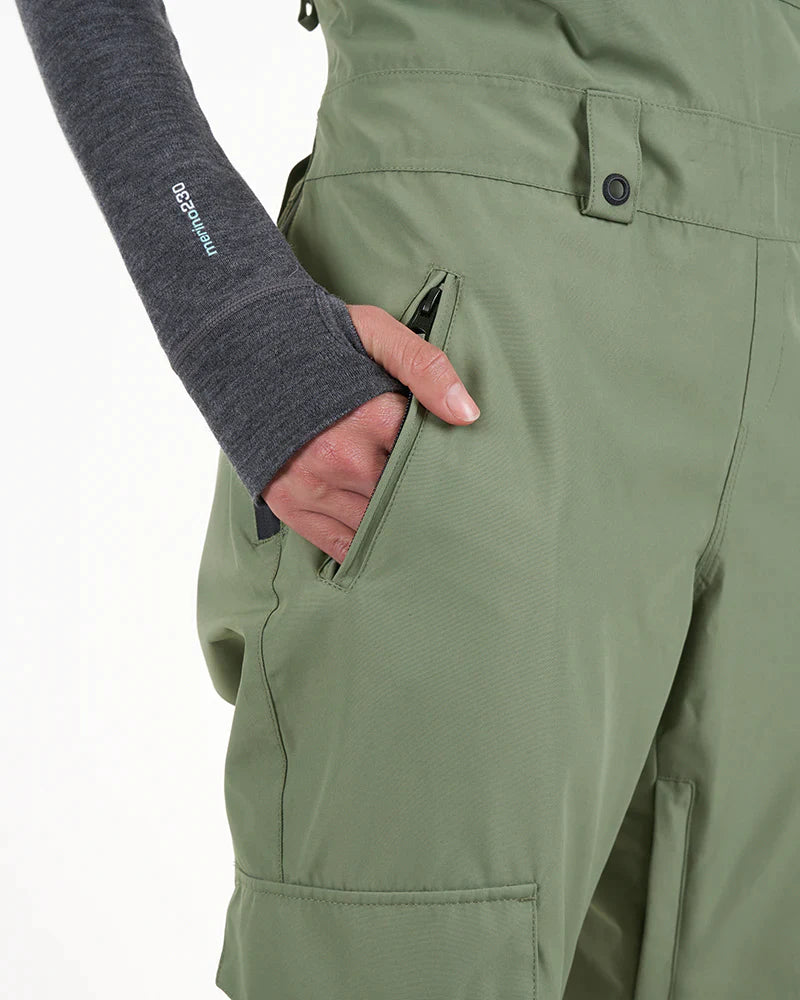 XTM Snow Bib & Brace Harper Ladies Snow Pant - Sage