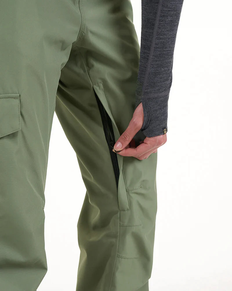 XTM Snow Bib & Brace Harper Ladies Snow Pant - Sage