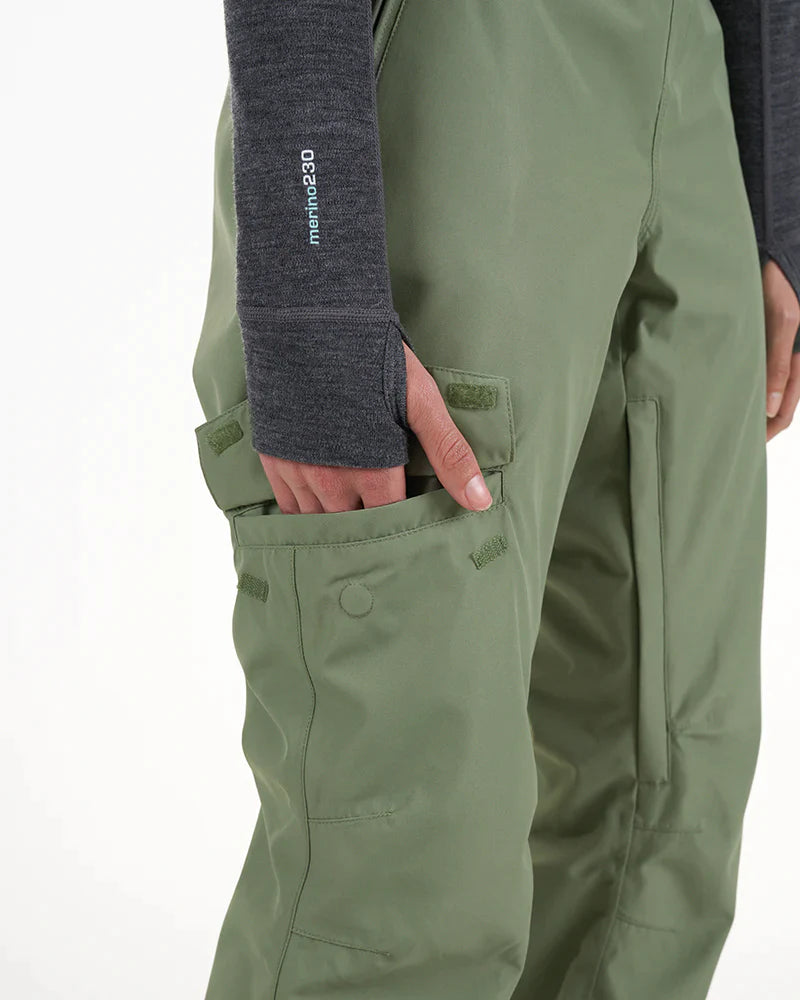 XTM Snow Bib & Brace Harper Ladies Snow Pant - Sage