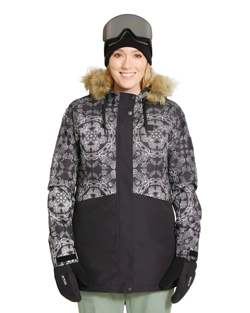 Snow Jacket XTM Demi Jacket - Black Paisley