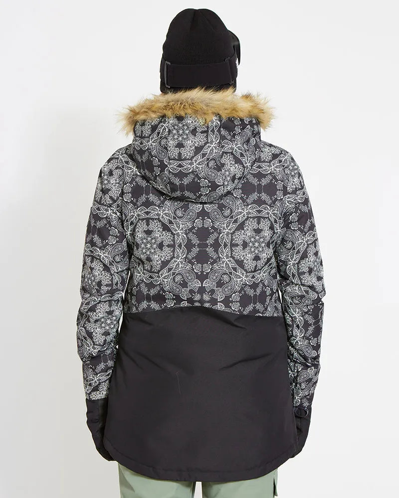 Snow Jacket XTM Demi Jacket - Black Paisley