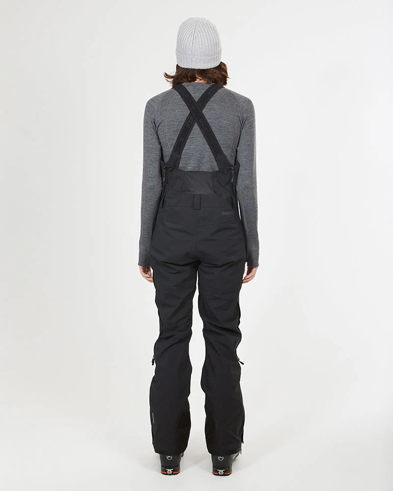XTM Snow Bib & Brace Lithium 2.0 Womens -Black