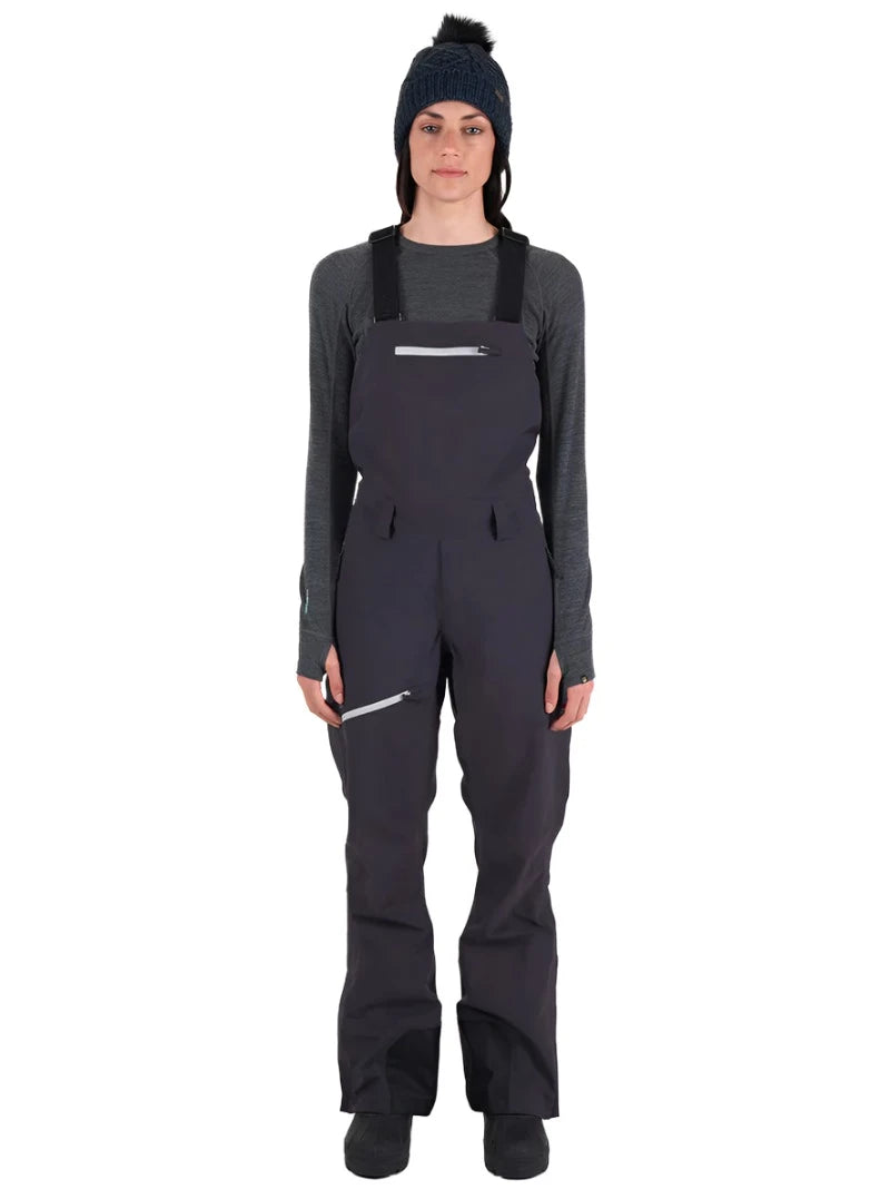 XTM Snow Bib & Brace Lithium II Ladies Ski Snow Pant -Granite